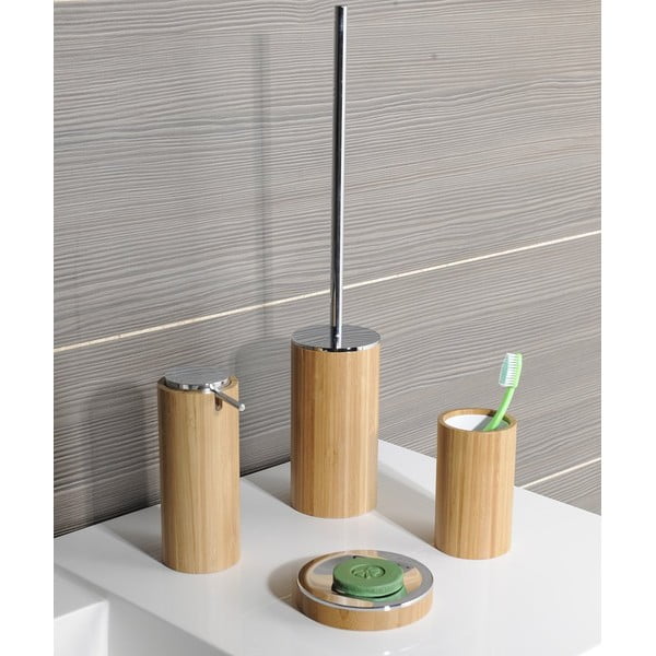 Bambusový kelímek na kartáčky Sapho Altea-image-1