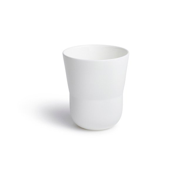 Bílý hrnek z kostního porcelánu Kähler Design Kaolin, 300 ml