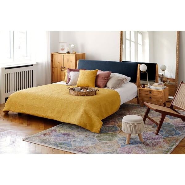 Dvoulůžková postel z dubového dřeva 180x200 cm Retro 1 - The Beds-image-3