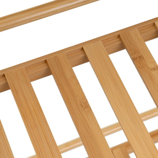 Bambusový pojízdný regál v přírodní barvě 44x75 cm – Casa Selección-image-4