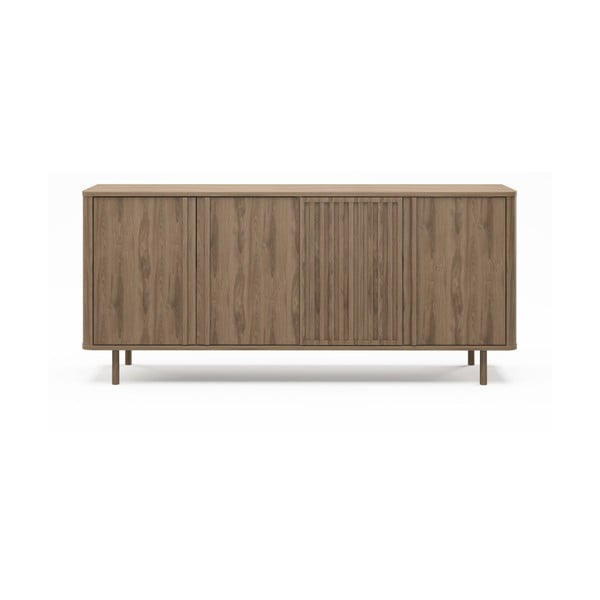 Komoda v dekoru dubu v přírodní barvě 180x80x40 cm Salma – Marckeric