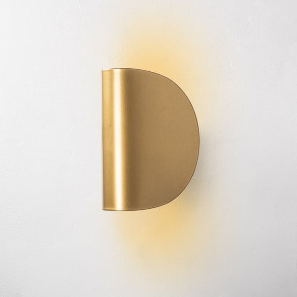 LED nástěnné svítidlo ve zlaté barvě Heybe – Opviq lights-image-2