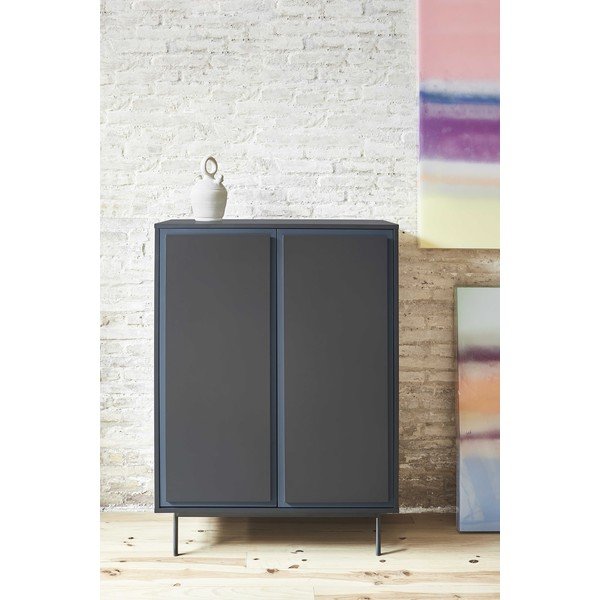 Tmavě šedo-modrá skříňka Teulat Forma-image-3