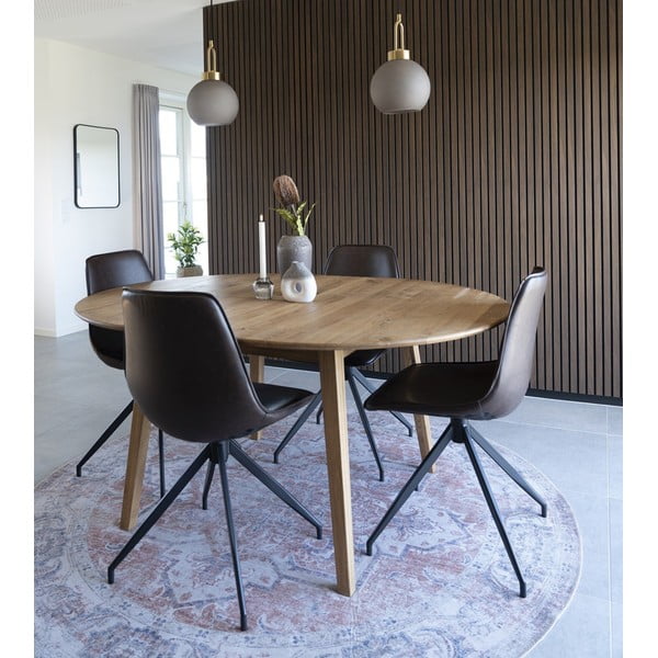 Hnědé jídelní židle v sadě 2 ks Monaco – House Nordic-image-1