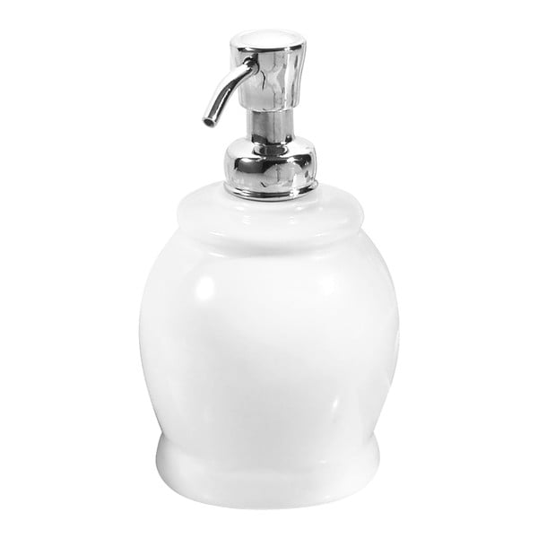 Bílý dávkovač na mýdlo iDesign York, 440 ml