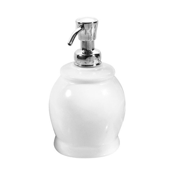 Bílý dávkovač na mýdlo iDesign York, 440 ml