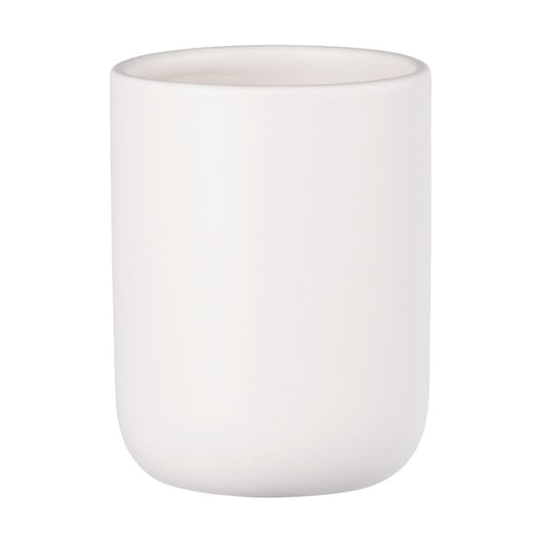 Bílý keramický kelímek na zubní kartáčky Olinda – Allstar-image-2