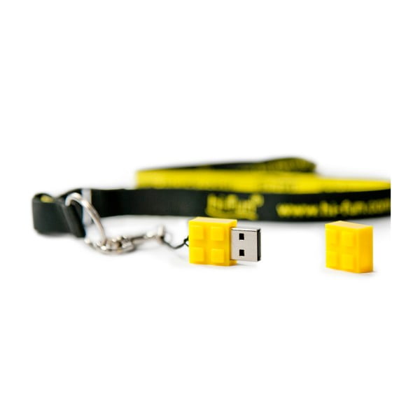 USB flashka Hi-Memory 4GB, žlutá