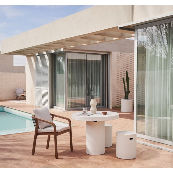 Jídelní židle v béžovo-přírodní barvě v sadě 4 ks Malaret – Kave Home-image-1