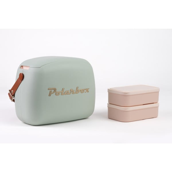 Chladicí box šedozelený 6 l Classic Gold – Polarbox