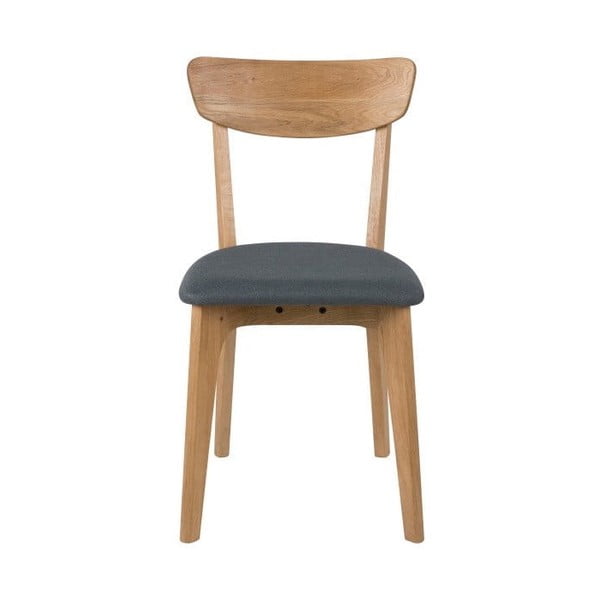 Šedé/v přírodní barvě čalouněné jídelní židle v sadě 2 ks Taxi – Actona-image-2