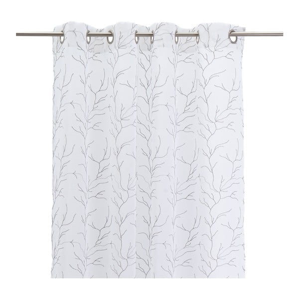 Bílo-šedá záclona 140x260 cm Coral – Casa Selección