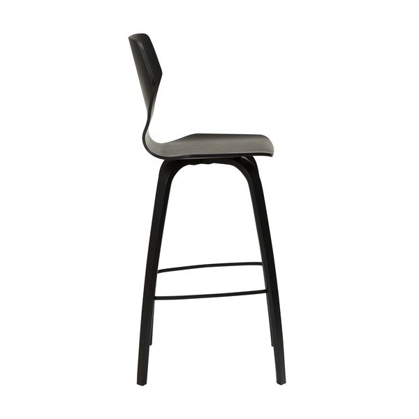 Černá barová židle (výška sedáku 75 cm) S.I.T – DAN-FORM Denmark-image-3