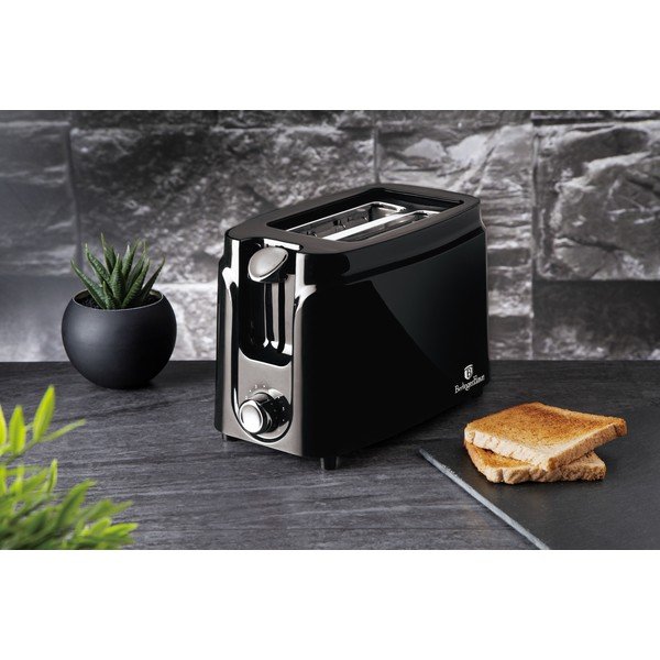 Černý topinkovač Black Silver Collection - BerlingerHaus-image-1