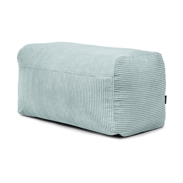 Manšestrový sedací vak v mentolové barvě Plus 100 Lounge – SLOWDOWN