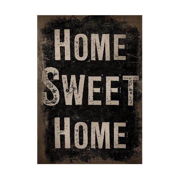 Obraz na plátně Home sweet home, 71x50 cm
