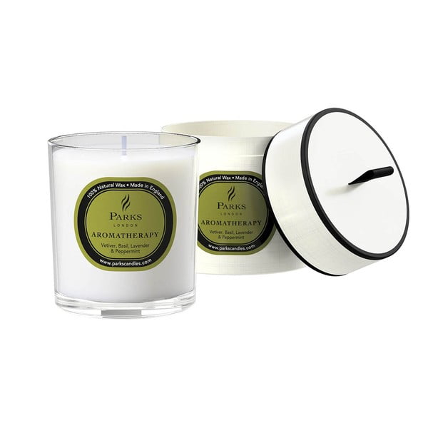 Svíčka s vůní bazalky, levandule, máty a vetiveru Parks Candles London, 50 hodin hoření-image-1