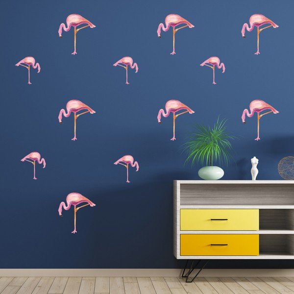 Samolepky Fanastick Flamants Rose-image-1