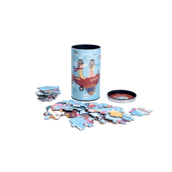 Puzzle závody v oblacích Londji