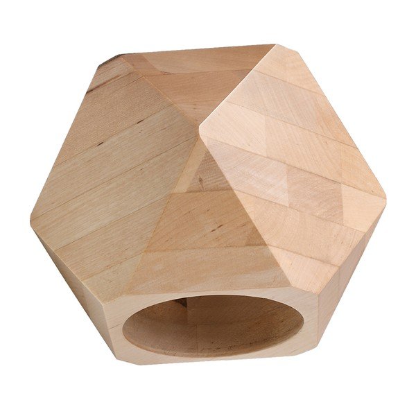 Nástěnné svítidlo z masivního dřeva v přírodní barvě Vige – Sollux