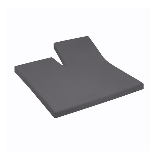 Prostěradlo Split Anthracite, 160x200 cm