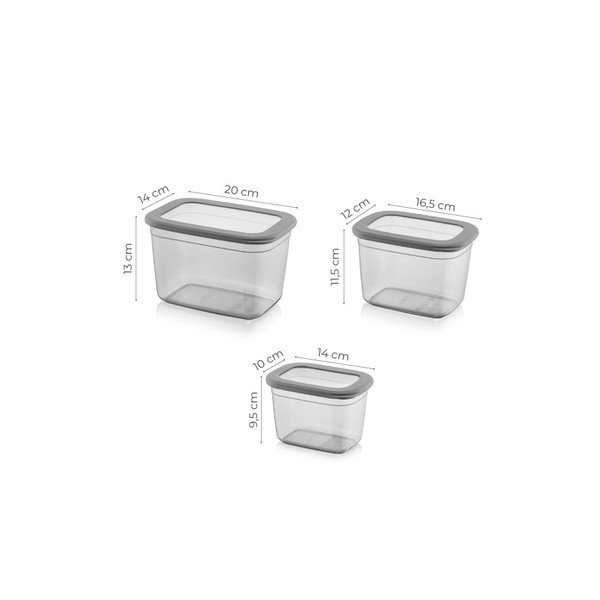 Dózy na potraviny v sadě 3 ks – Hermia-image-3