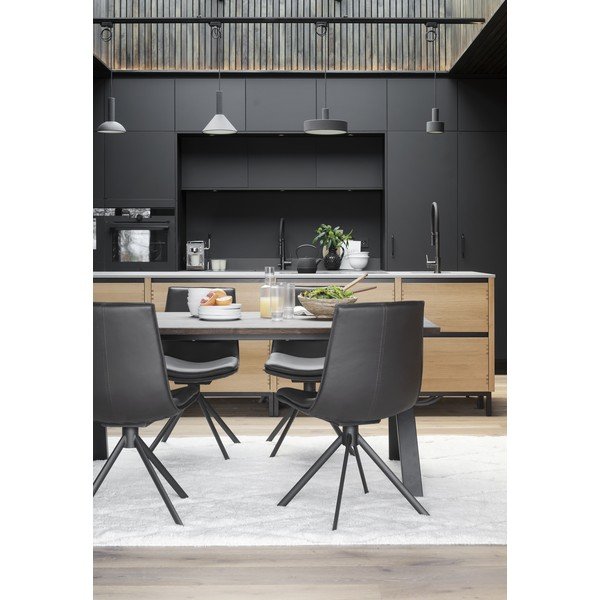 Rozkládací jídelní stůl s deskou z dubového dřeva 170x100 cm Carradale - Rowico-image-1