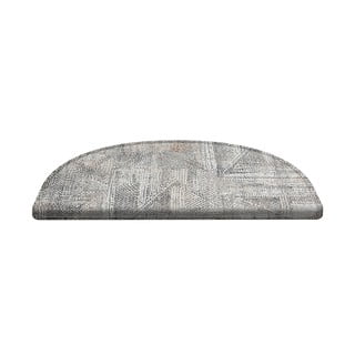Šedé nášlapy na schody v sadě 16 ks 65x20 cm Horizon - Vitaus
