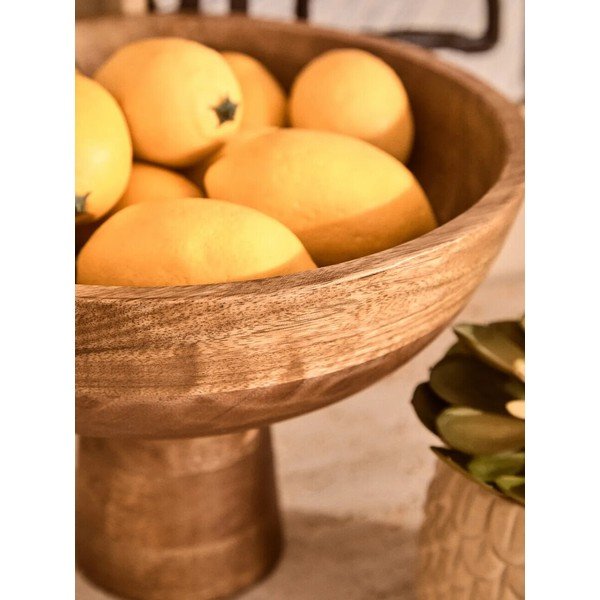 Dřevěná mísa v přírodní barvě ø 27 cm Kara – Premier Housewares-image-1