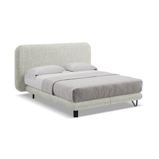 Béžová boxspring postel 140x200 cm Ilima – Makamii
