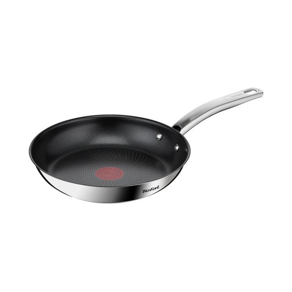 Nerezová pánev s nepřilnavým povrchem ø 24 cm Intuition B8170444 – Tefal