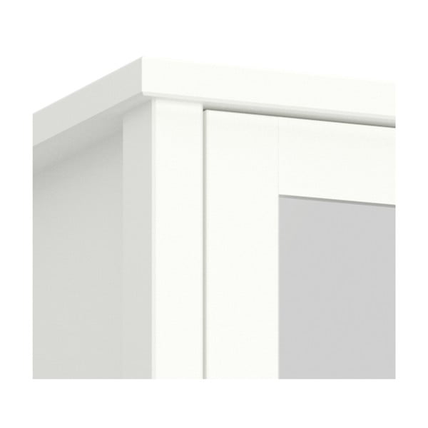 Šedá šatní skříň se zrcadlem 49x195 cm Tromsö - Tvilum-image-1