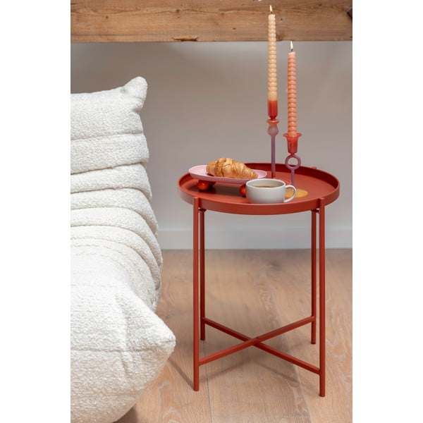 Kovový kulatý odkládací stolek ø 40 cm Meseta  – Leitmotiv-image-1