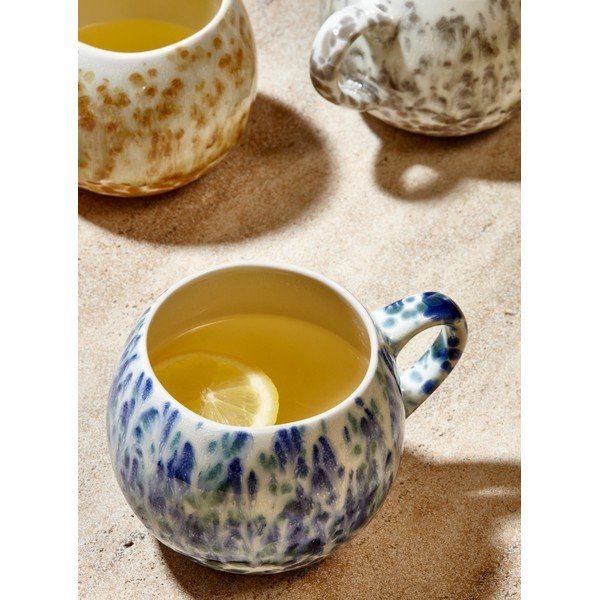 Šedý kameninový hrnek 460 ml Muggies – Salt&Pepper-image-1