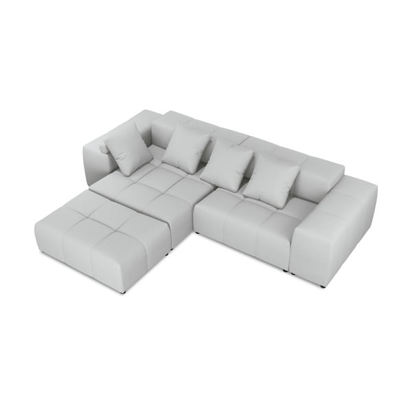 Šedá rohová pohovka (variabilní) Rome - Cosmopolitan Design-image-3