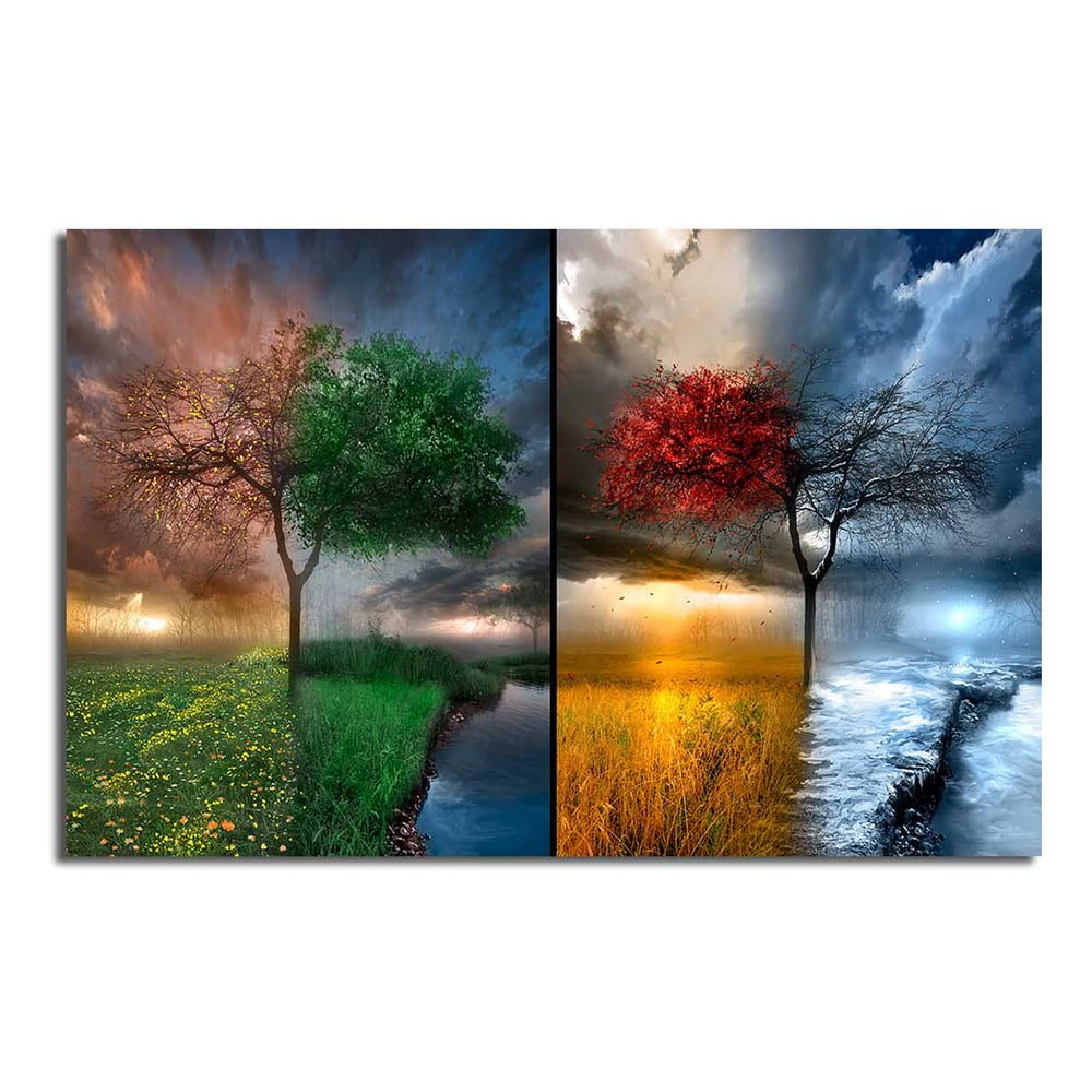 Obraz na plátně Seasons, 70 x 45 cm