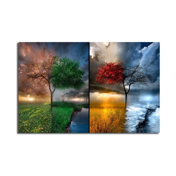Obraz na plátně Seasons, 70 x 45 cm