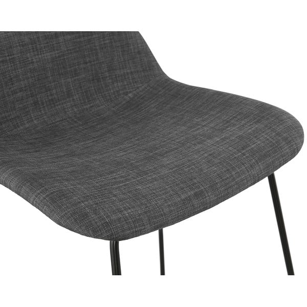 Tmavě šedá barová stolička Kokoon Vancouver Mini, výška sedu 66 cm-image-1
