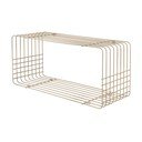 Béžová patrová kovová police 70 cm Wire – Mette Ditmer Denmark
