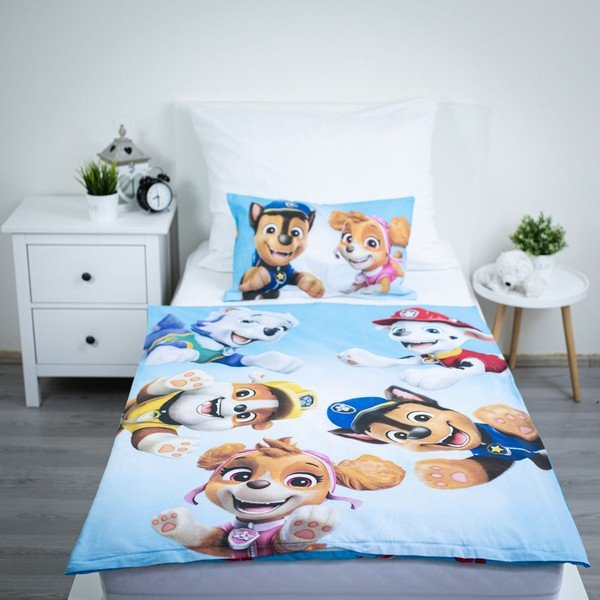Bavlněné dětské povlečení do postýlky 100x135 cm Paw Patrol – Jerry Fabrics-image-1