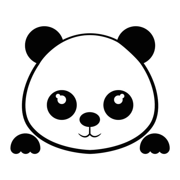 Samolepka Ambiance Panda Plug-image-1