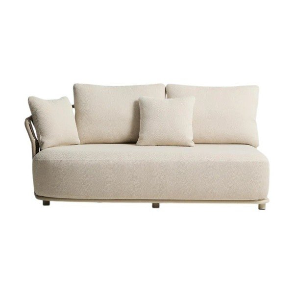 Béžová/taupe zahradní modulární pohovka 170 cm Osani – Kave Home