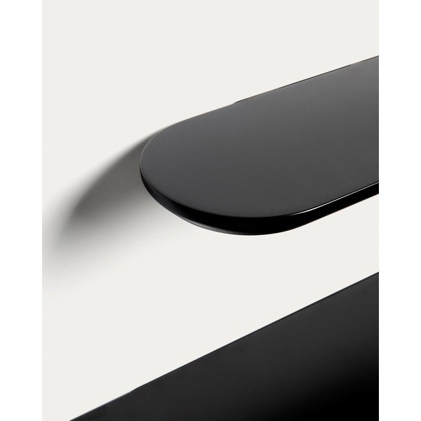 Černé police v sadě 2 ks 55 cm Arely – Kave Home-image-3