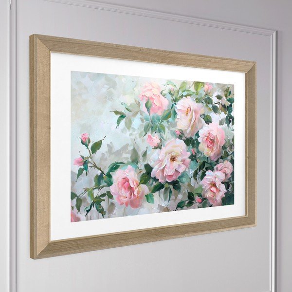 Tištěný obraz s rámem 75x56 cm Blooming Roses – Styler-image-3