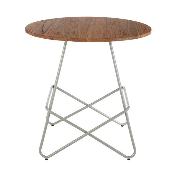 Kulatý jídelní stůl z jilmového dřeva ø 80 cm District – Premier Housewares-image-4