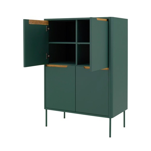 Zelená komoda Tenzo Switch, 90 x 128 cm-image-3