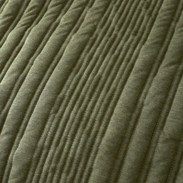 Khaki povlečení na dvoulůžko 200x200 cm Tamba Stripe – Pineapple Elephant-image-3