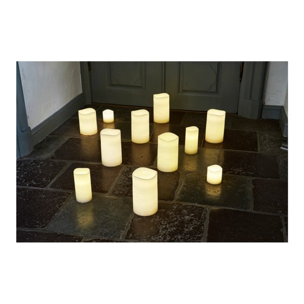 LED svíčka s časovačem Villa Collection, ⌀ 10 cm-image-1
