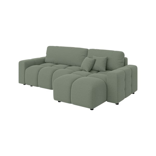 Světle zelená rozkládací rohová pohovka (variabilní) Luki – Ropez-image-4