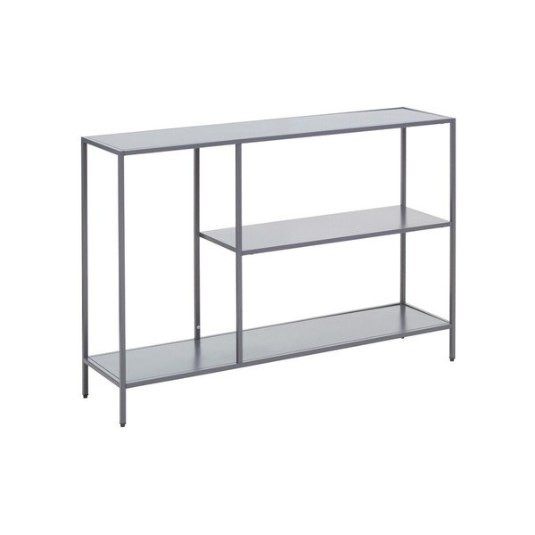 Šedý ocelový konzolový stolek 30x120 cm Acero – Premier Housewares